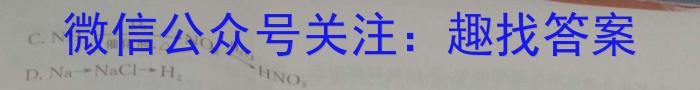 12024届南宁二中 柳铁一中新高考高三摸底调研测试化学