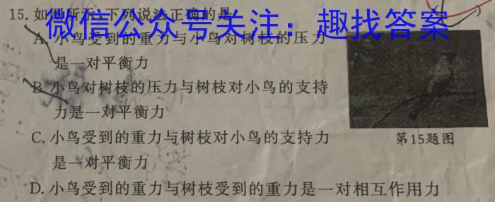 全国大联考2024届高三第二次联考（QG）q物理