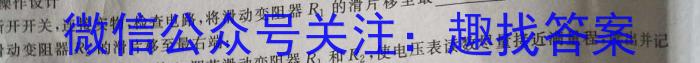 2023年秋季湖北省名校联盟入学测评（九年级）q物理