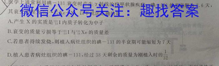 广东省2024届普通高中毕业班第一次调研考试（粤光联考）.物理