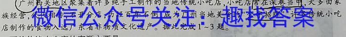 陕西省西安市工业大学附属中学2023-2024学年八年级上学期收心考试地.理