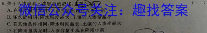 辽宁省2023-2024学年度（上）高二学年六校期初考试q地理