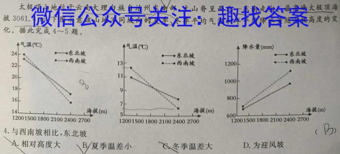 ［黑龙江大联考］黑龙江省2024届高三9月联考地理.