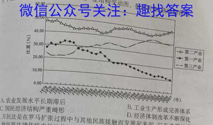 江淮十校 2024届高三第一次联考(8月)历史