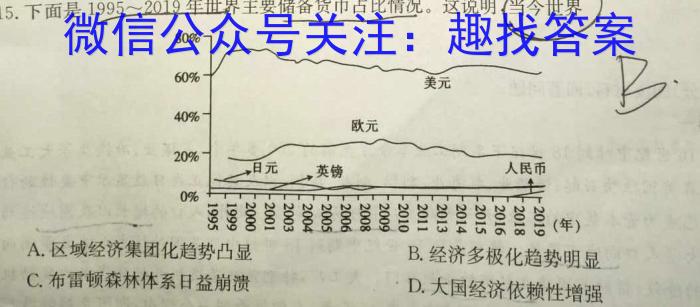 云南师范大学实验中学昆明湖校区2023-2024学年上学期初2024届开学学情检测历史