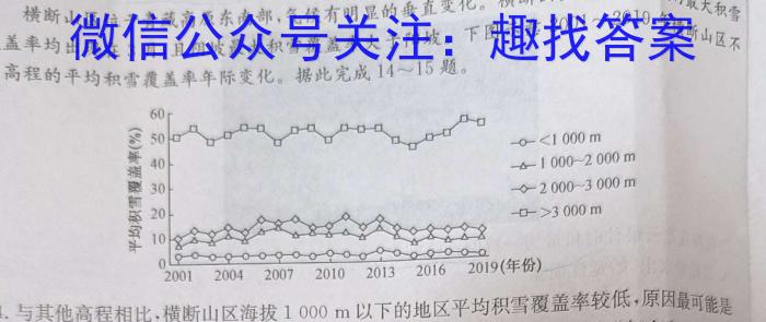 ［江西大联考］江西省2024届高三年级9月联考地理.