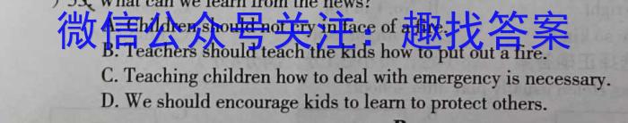 江西省南昌二十八中教育集团2024届九年级暑假开学阶段性测试卷英语试题