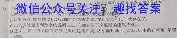 文博志鸿 河南省2023-2024学年七年级第一学期学期分析一(A)/语文