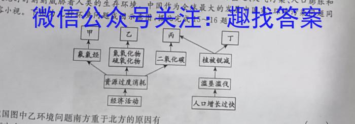 陕西省西安市工业大学附属中学2023-GD-九年级开学考试地理.