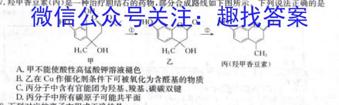 1河北省2024届高三试卷9月联考(灯泡 HEB)化学