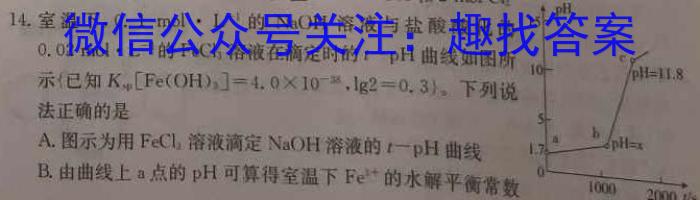 q安徽省皖江名校联盟2024届高三8月联考（A-024）化学