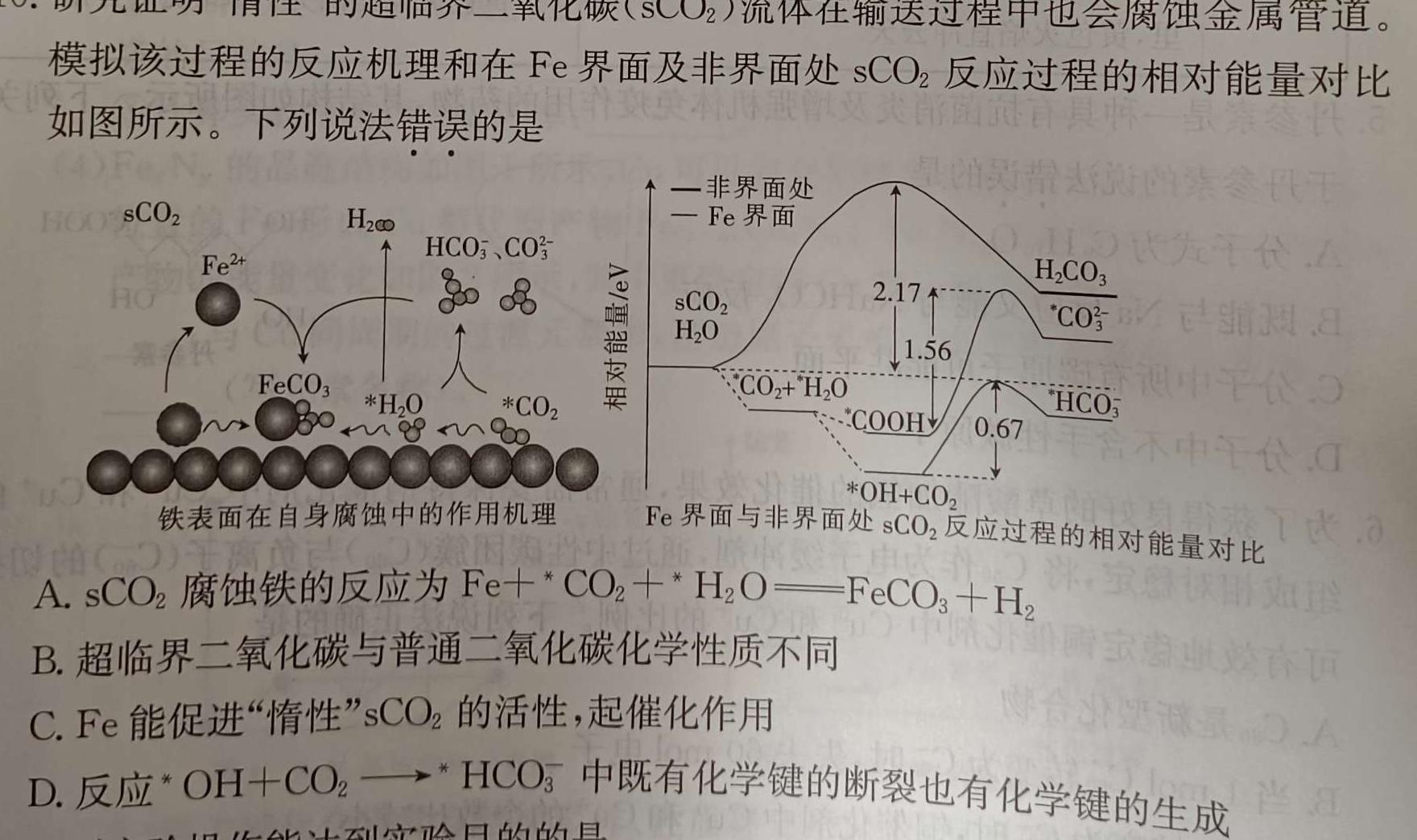 7福建省2023~2024福州市高三年级第一次质量检测化学