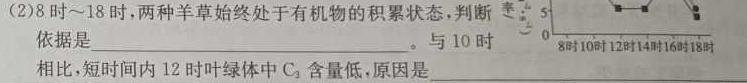 2024届陕西省高三年级8月联考生物