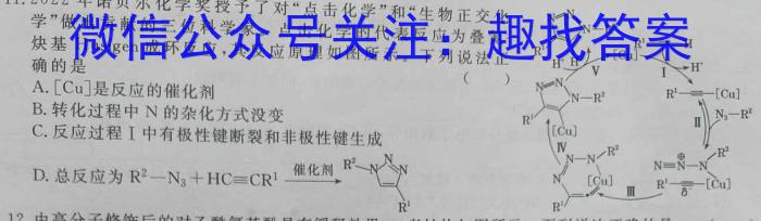 92024届安徽a10开学考高三考试化学