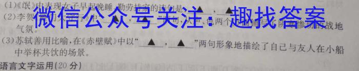 ［河北大联考］河北省2024届高三年级9月联考/语文