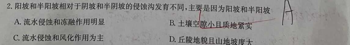 天壹名校联盟 2024届高三入学摸底考试政治y