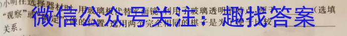 河南省教育研究院2024届新高三8月起点摸底联考生物试卷及参考答案物理`