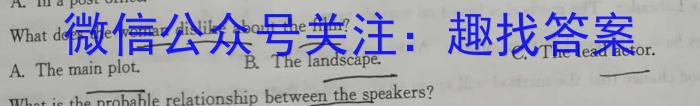 安徽省2023-2024学年第一学期九年级教学质量监测英语试题