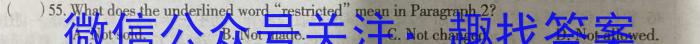 河南省教育研究院2024届新高三8月起点摸底联考历史试卷及参考答案英语试题