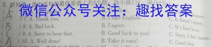 2024届普通高等学校招生统一考试青桐鸣高三9月大联考英语