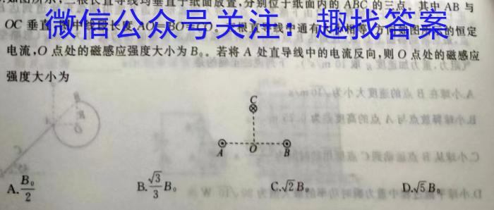 ［衡水大联考］衡水金卷2024届新高三摸底联考（先享卷）q物理