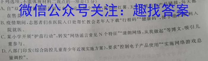 江西省八年级2023-2024学年新课标闯关卷（十三）JX/语文