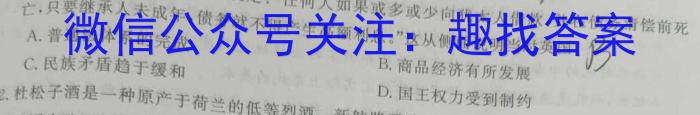 云南省云师大附中2023-2024学年初一分班考试历史