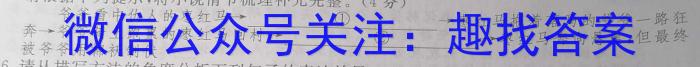 大庆一模 黑龙江大庆市2024届高三年级第一次教学质量检测(24-HLJ01C)语文