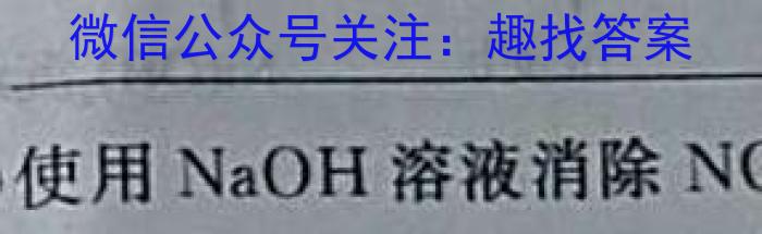 1安徽省2023～2024学年八年级开学摸底练习化学