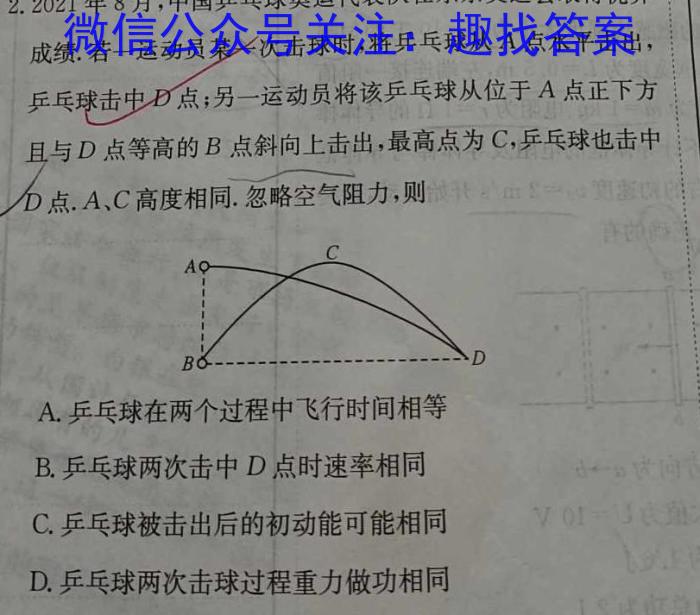 [今日更新]安徽省宣城市2023-2024学年度第一学期九年级9月份限时训练.物理