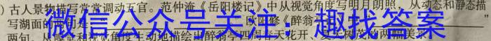 云南省2025届高二年级9月月考卷/语文