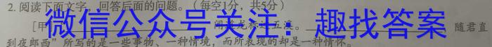 2024届河南省高三阶段性考试(24-68C)语文