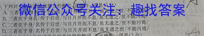 ［广西大联考］广西省2024届高三年级9月联考/语文