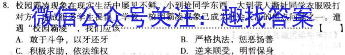 2023-2024学年广西省高一选科调考第二次联考政治~