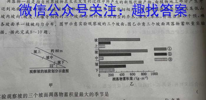 安徽省2023年同步达标月考卷·九年级上学期第一次月考政治~