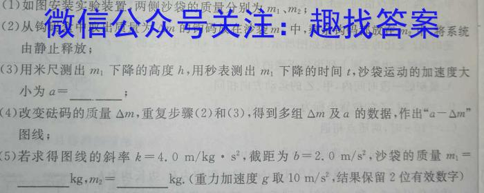 2023~2024年度上学年河南名校高二年级第一次联考物理.