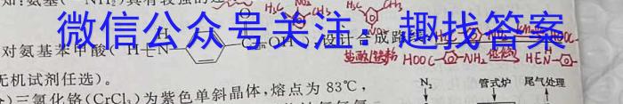 q河南省郑州市东枫外国语学校2023-2024-1九年级开学初（开学考试）化学