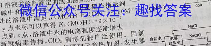 j全国大联考2024届高三第一次联考（1LK·新教材老高考-Y）化学
