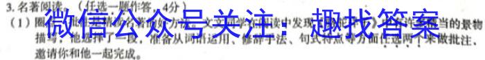 湖南省2022~2023学年度高二7月份联考(标识ⓞ)语文
