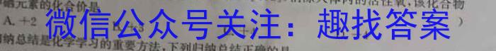 甘肃省2024-2023学年下学期高二年级7月月考化学