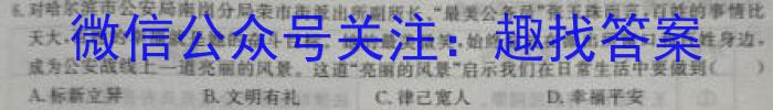 河北省2022~2023学年度高二下学期期末调研考试(23-544B)地理.