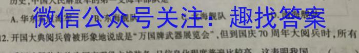 陕西省2023年高一年级期末测试卷（✿）历史