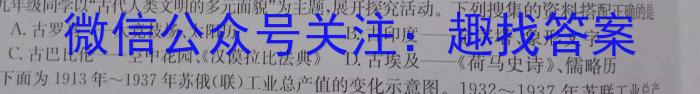 2022-2023学年度高一第二学期芜湖市教学质量统测历史