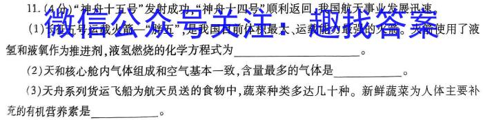 云南省2022~2023学年下学期巧家县高二年级期末考试(23-553B)化学