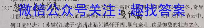 山东省2022一2023学年度高二第二学期质量检测(2023.07)语文