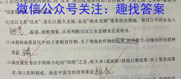 衡水金卷先享题2023-2024年高三一轮周测卷4化学