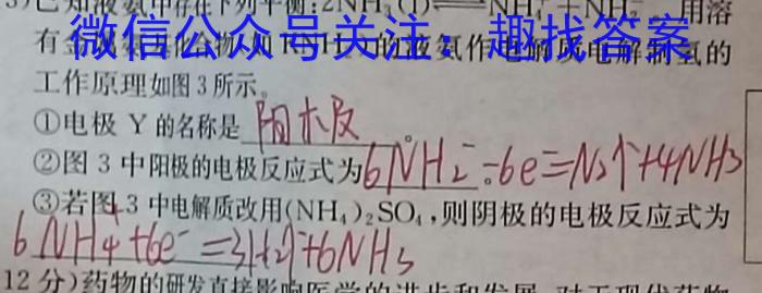 河南省2023年春季学期高二年级7月质量检测化学