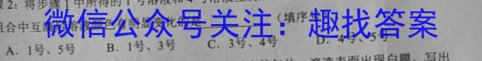 河南省平顶山市2022-2023学年高一下学期期末调研考试化学
