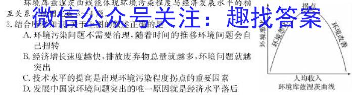 2024届名师原创分科模拟 新S4(二)q地理