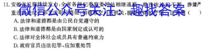 陕西省2022~2023学年度七年级下学期期末综合评估 8L R-SX地理.